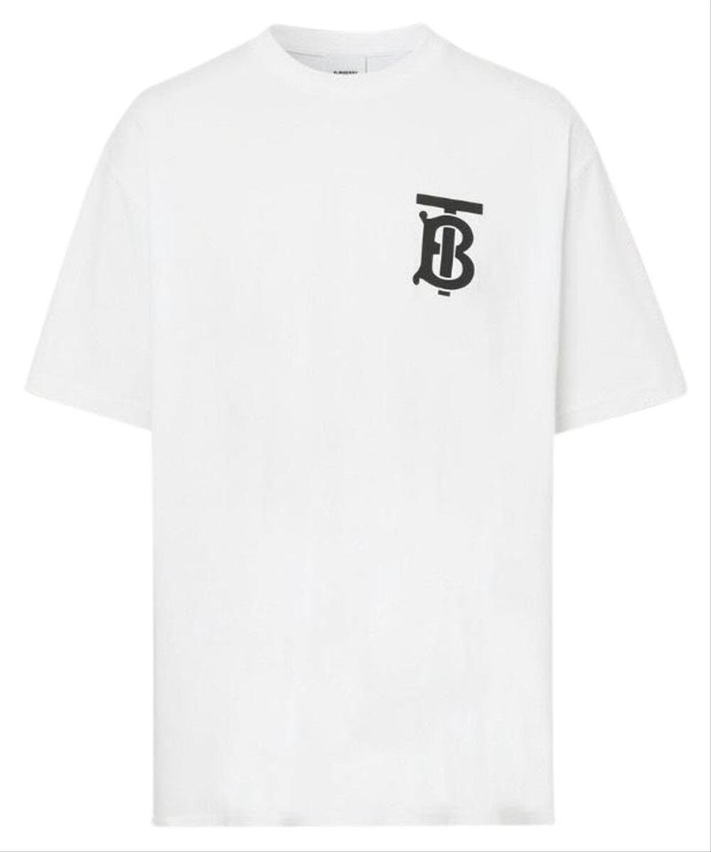 BURBERRY TB logo printed tee shirt top t-shiet